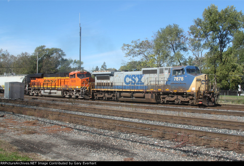 2nd Train - Eastbound CSX Manifest Freight